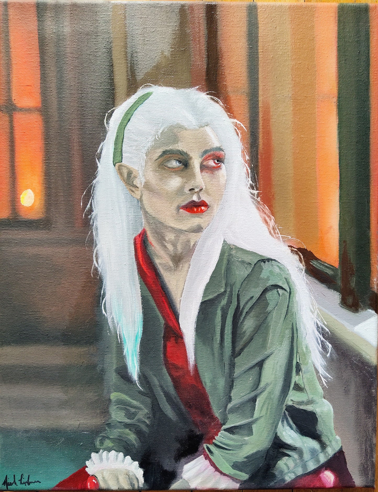Vampiric Contemplation - Print